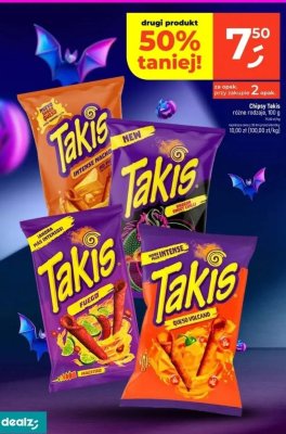 Chipsy Takis Fuego 100g promocja w Dealz