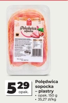 Polędwica sopocka - plastry Fine Life promocja w Odido