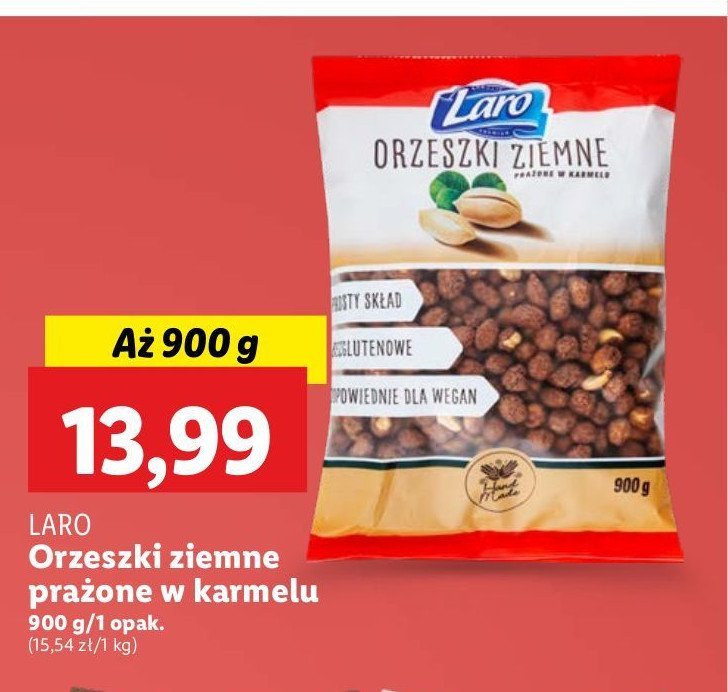 Orzechy ziemne Laro promocja