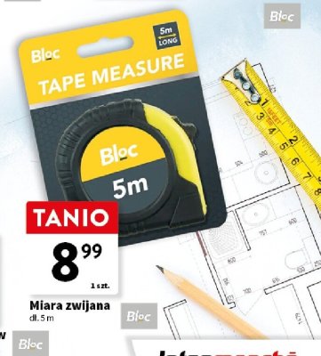Miara zwijana 5 m promocja w Intermarche