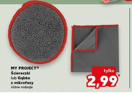 Ściereczka z mikrofibry K-classic myproject promocja w Kaufland