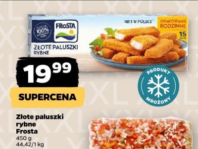 Złote paluszki rybne promocja w Netto