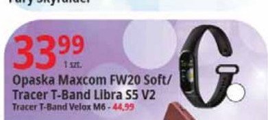 Opaska fitgo fw20 soft czarna Maxcom promocja