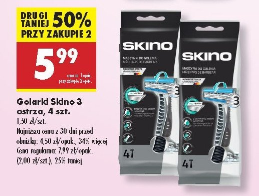 Maszynka do golenia Skino 3 promocja