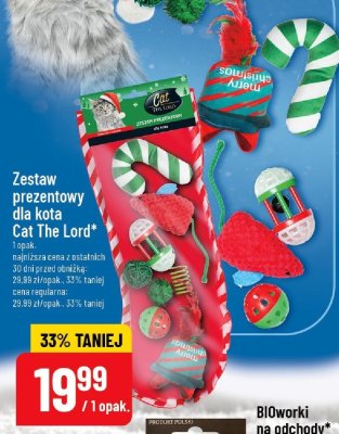 Zestaw prezentowy dla kota Cat The Lord promocja w POLOmarket