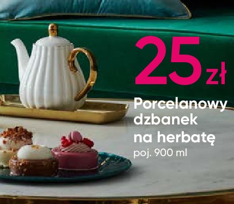 Dzbanek do herbaty 900 ml promocja w Pepco