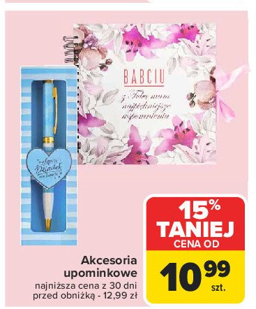 Notatnik na dzień babci promocja w Carrefour Market