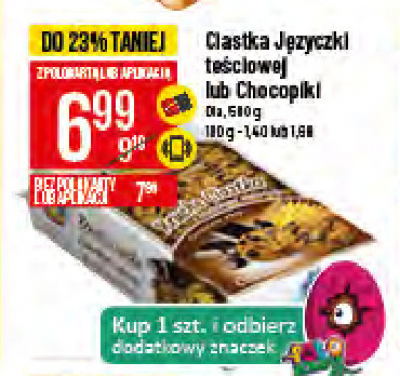 Ciastka j臋zyczki te艣ciowej Ola promocja