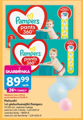 Pieluchomajtki 3 midi Pampers promocja