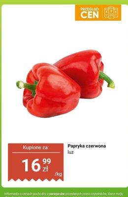 Papryka czerwona promocja w Biedronka