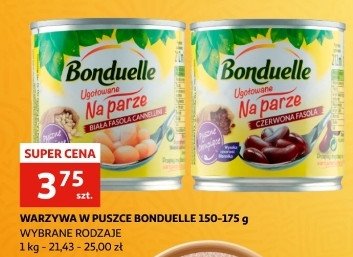 Fasola biała cannellini Bonduelle gotowane na parze promocja