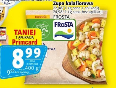 Zupa Zupa kalafiorowa Frosta promocja w Prim Market
