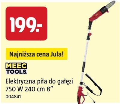 Elektryczna piła do gałęzi 750 W 240 cm 8'' MEEC TOOLS promocja w Jula