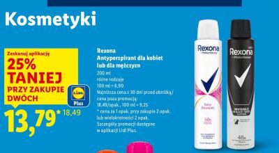 Antyperspirant dla mężczyzn promocja w Lidl