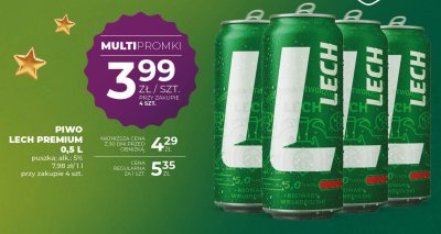 Piwo Lech Premium 0,5 L promocja w Duży Ben
