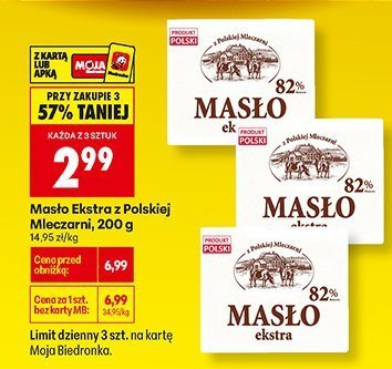 Masło promocja w Biedronka