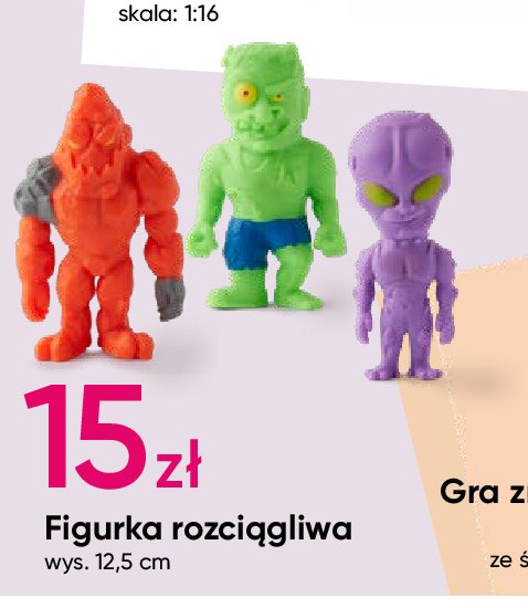 Figurka potwora rozciągliwa promocja