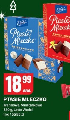 Ptasie Mleczko waniliowe, śmietankowe promocja w Chorten