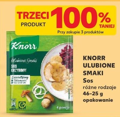 Sos Ulubione smaki trzeci produkt -100% promocja w Kaufland