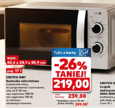 Kuchenka mikrofalowa promocja w Kaufland