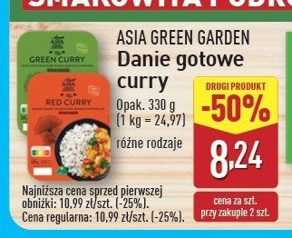 Danie green curry Asia green garden promocja