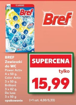 Zawieszki do WC Color Activ 3-pak promocja w Kaufland