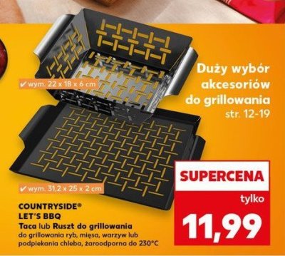 Taca do grillowania K-classic countryside promocja