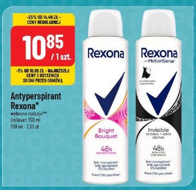 Antyperspirant Rexona stress control promocja w POLOmarket