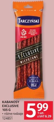 Kabanosy exclusive promocja w Selgros