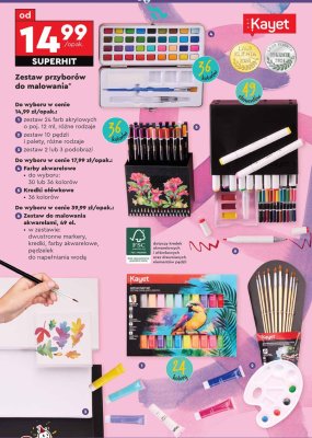 Zestaw 2/3 podobrazi promocja w Biedronka