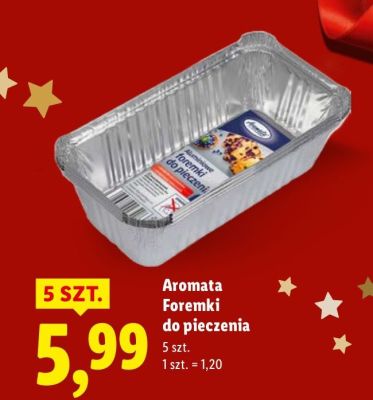 Foremki do pieczenia Aromata promocja w Lidl