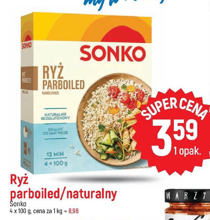 Ryż naturalny Sonko promocja