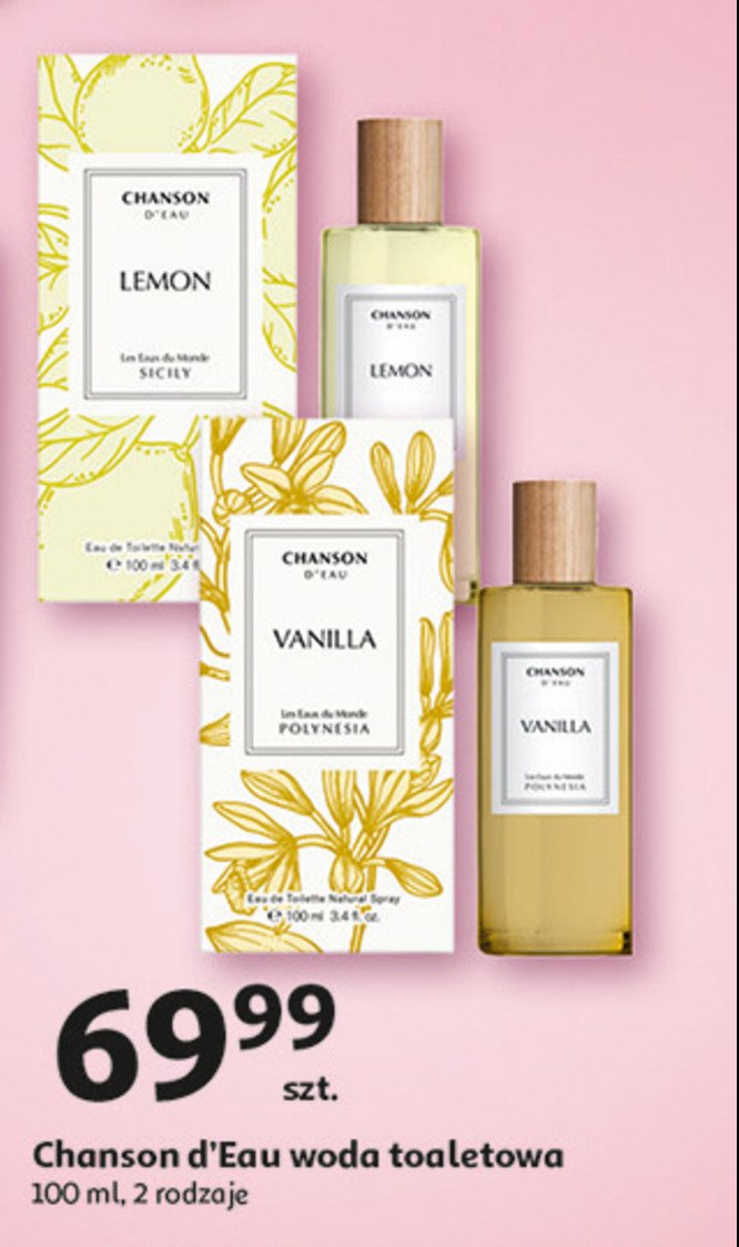 Woda  toaletowa Chanson d'eau vanilla promocja