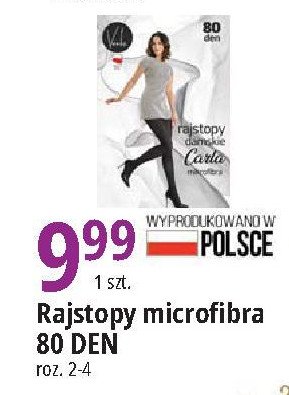 Rajstopy damskie mikrofibra 80 den promocja