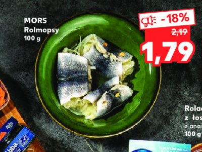 Rolmopsy Mors ryby promocja