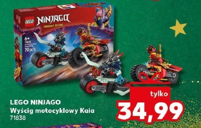 Klocki LEGO NINJAGO Wyścig motocyklowy Kaia 71838 promocja w Kaufland