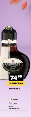 Likier Sheridan's promocja w Netto