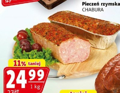 Pieczeń rzymska Chabura promocja w Prim Market