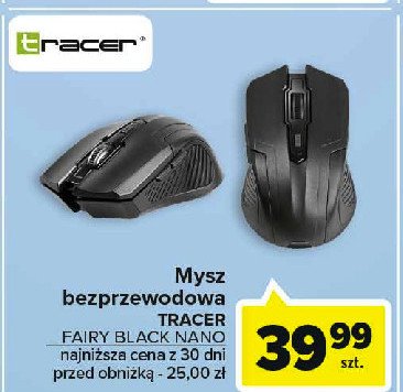 Mysz fairy black rf nano Tracer promocja