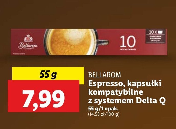 Kawa lambda Bellarom promocja