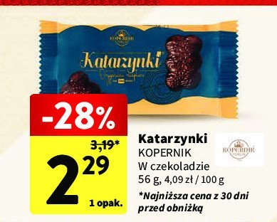 Pierniki w czekoladzie Kopernik katarzynki promocja