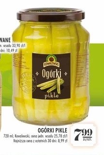 Og贸rki pikle kaszubskie Kowalewski promocja