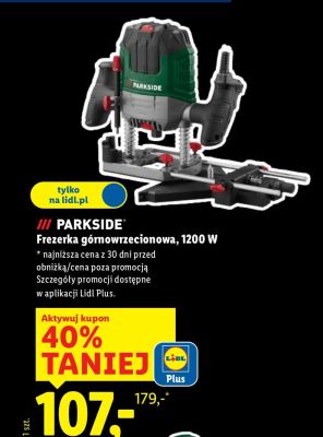 Fреzerka górnowrzecionowa 1200 W promocja w Lidl