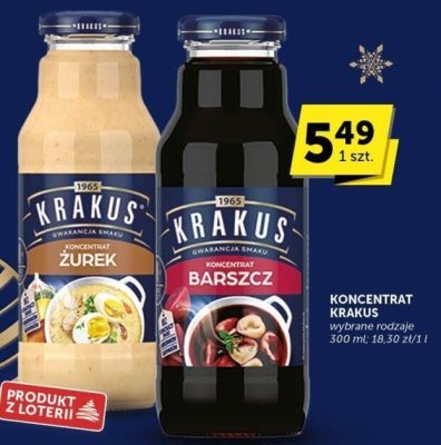 Koncentrat Krakus barszcz promocja w ABC