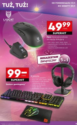 Zestaw gamingowy 5w1 promocja w Biedronka