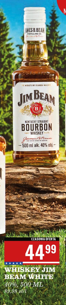 Bourbon Jim beam bourbon promocja w Biedronka