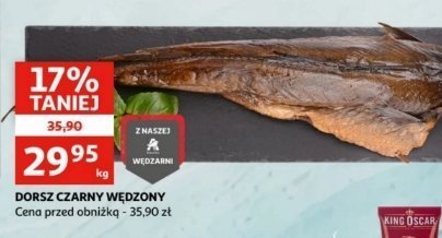 Dorsz czarny wędzony promocja