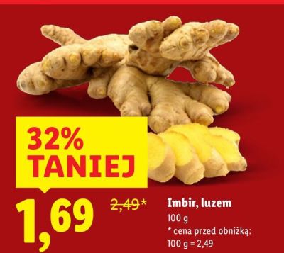 Imbir, luzem promocja w Lidl