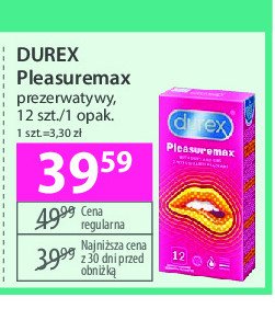 Prezerwatywy Durex pleasuremax promocja