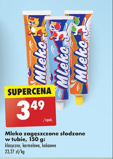 Mleko zagęszczone mleczne Jal promocja